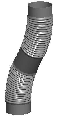 COSMO Rohr flexibel DN 110  per Meter